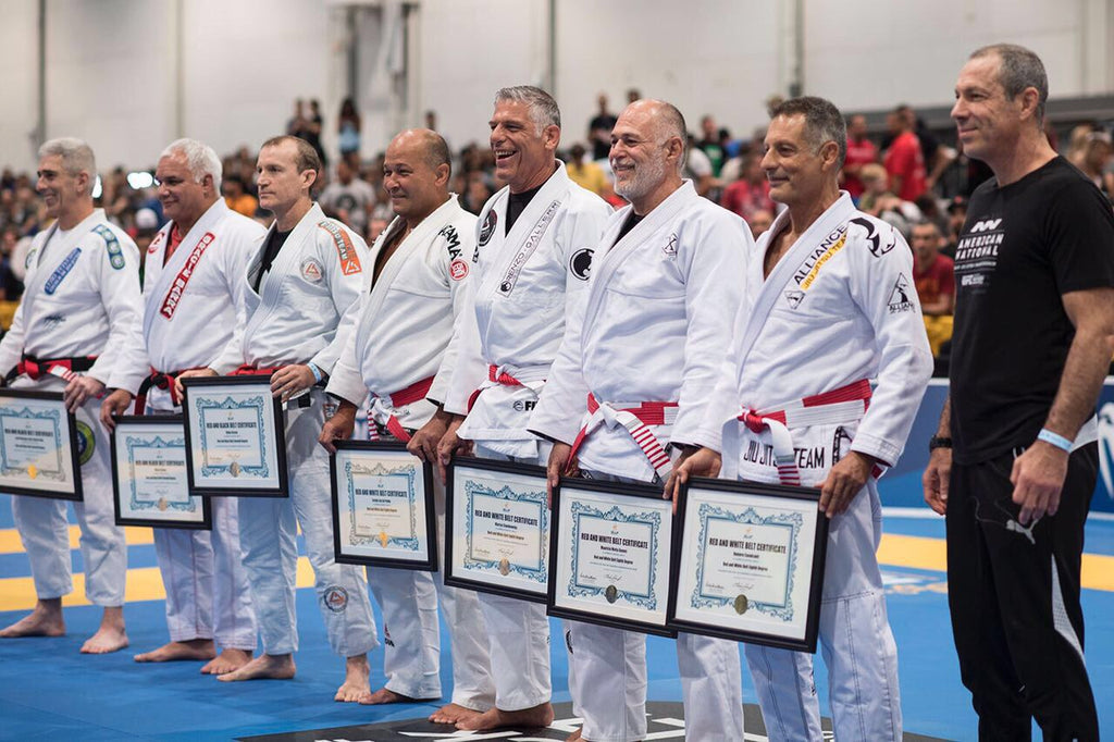 BJJ Belt Ceremony at the 2017 World Masters in Las Vegas Mauricio
