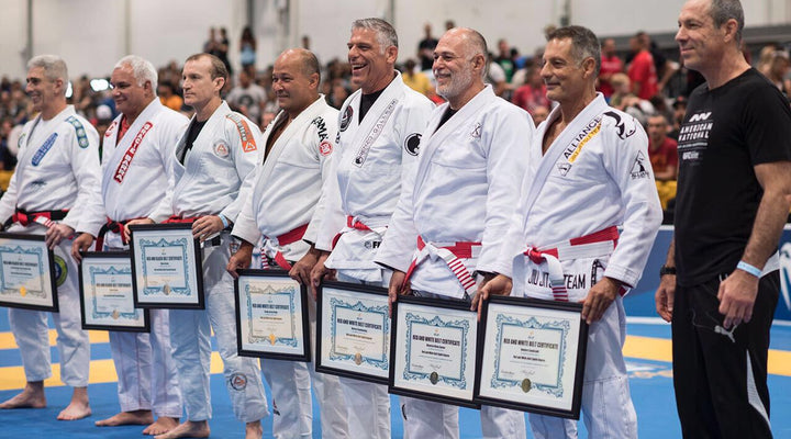 BJJ Belt Ceremony at the 2017 World Masters in Las Vegas
