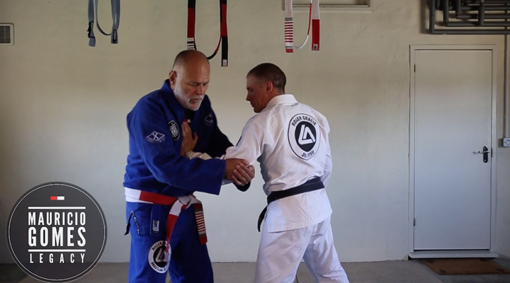 Defence Against A One-Handed Push