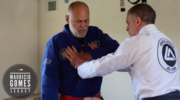 Defence Against A Two-Handed Push