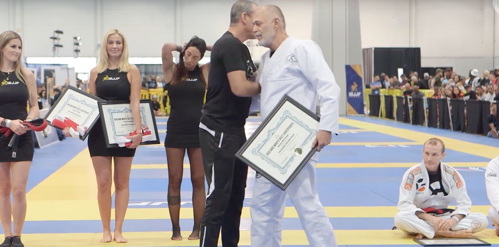 BJJ Belt Ceremony at the 2017 World Masters Mauricio Gomes BJJ