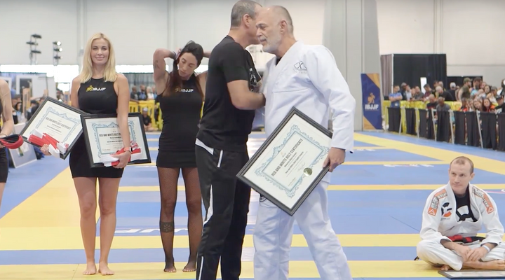 BJJ Belt Ceremony at the 2017 World Masters